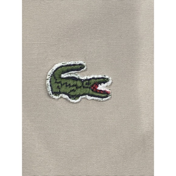 Vintage 80s Izod Lacoste Alligator Windbreaker Jacket Hooded Full Zip Medium - Picture 2 of 9